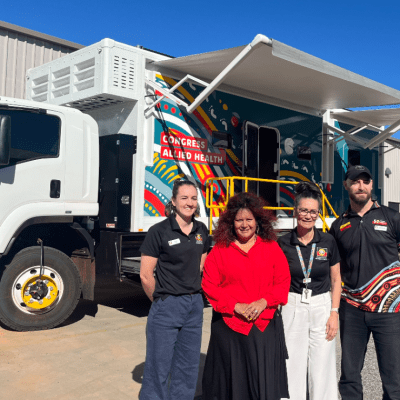 New 4WD Mobile Clinic Enhances Diabetes Care in Central Australia