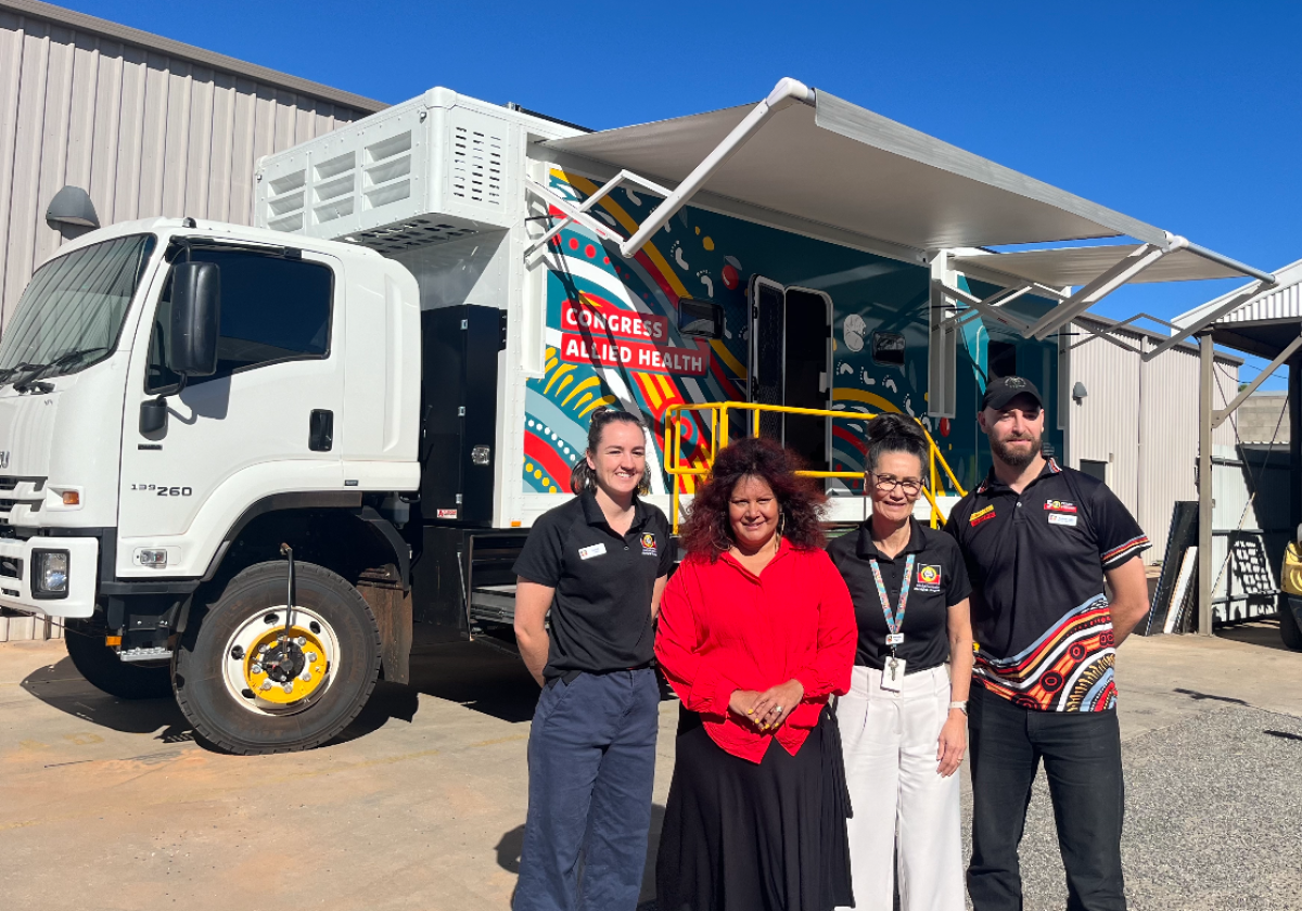 New 4WD Mobile Clinic Enhances Diabetes Care in Central Australia