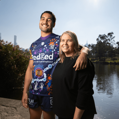 Reimis Smith Honors Family Heritage with Melbourne Storm's Indigenous Jersey