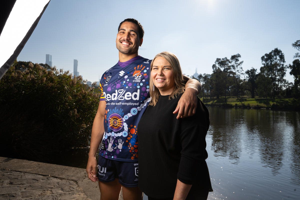 Reimis Smith Honors Family Heritage with Melbourne Storm's Indigenous Jersey