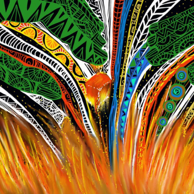 Deb Belyea's 'Urapun Muy' Wins 2024 NAIDOC Week Poster Competition