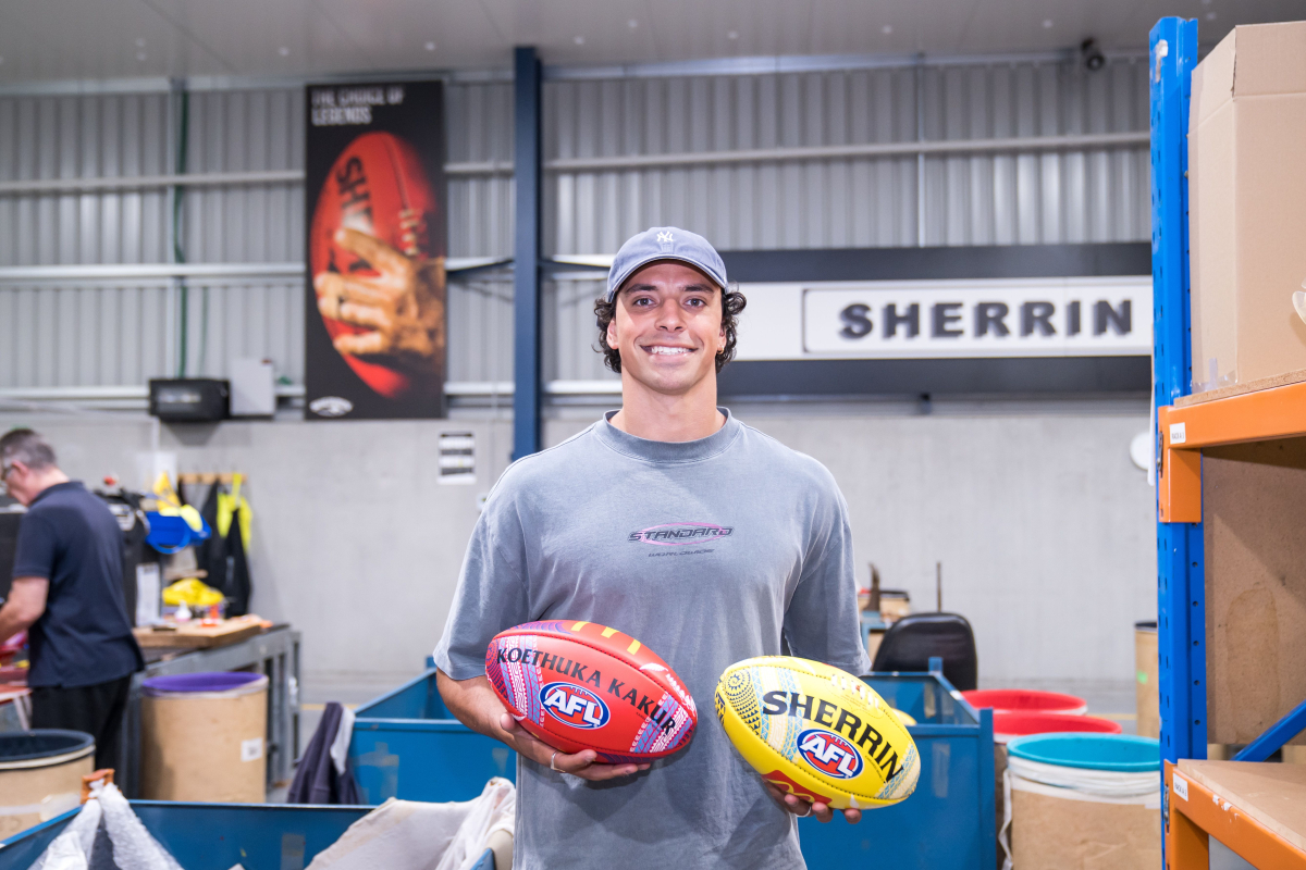 Sherrin Footballs to Feature Indigenous Name and Artwork for Sir Doug Nicholls Round