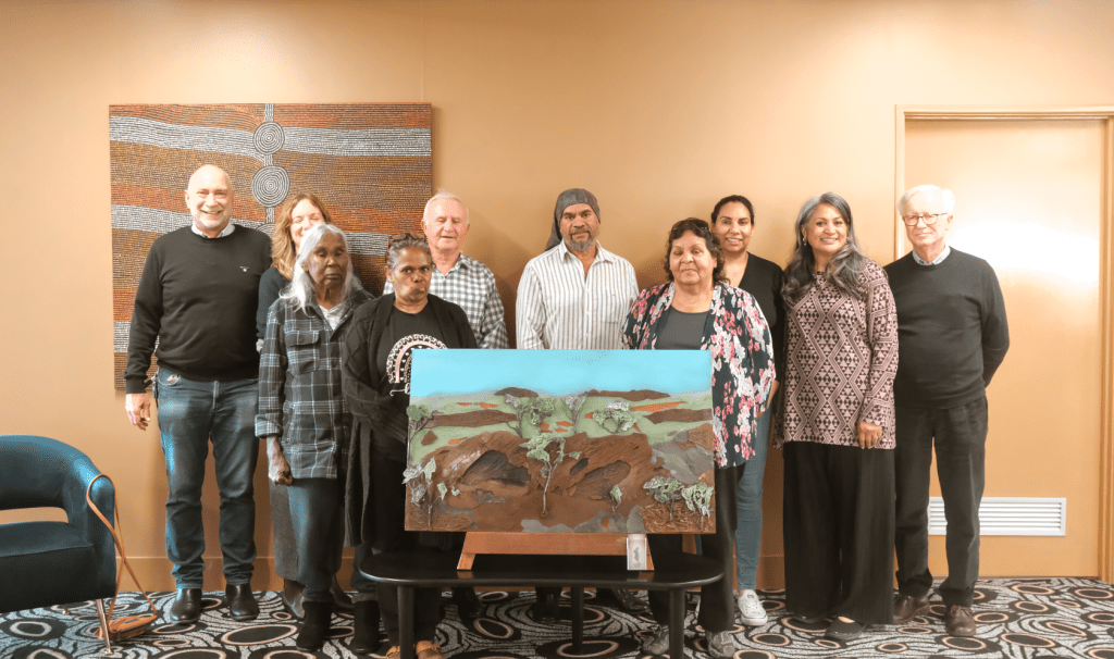 Honoring the Lost: Juukan Gorge Legacy Foundation Receives Commemorative Art