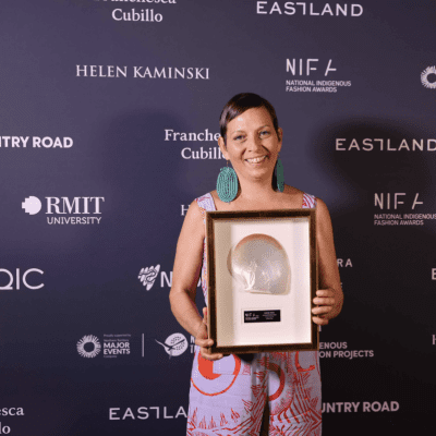 Simone Arnol Wins 2024 Fashion Designer Award at National Indigenous Fashion Awards